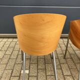4x King Costes dining chairs, Philippe Starck, Aleph Driade