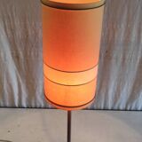 Scandinavian style table lamp in wood and rope - mid 20th century.
