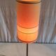 Scandinavian style table lamp in wood and rope - mid 20th century.