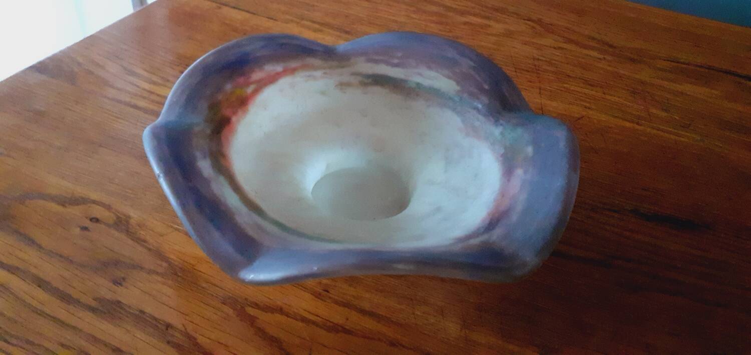 Boîte En Pâte De Verre Signée Muller - Très Bon état