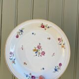Flat porcelain plates France