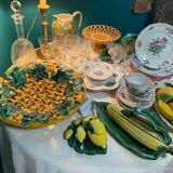 Large ceramic cup slurry Vallauris 1950