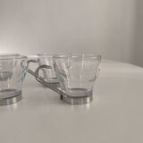 Set of 6 coffee cups 1980