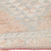 3x12 Pale Orange Beige Turkish Vintage Runner Rug, 86x352Cm SK 18322