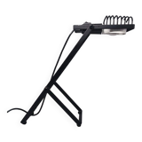 1970s Gorgeous Black Table Lamp "Sintesi" by Ernesto Gismondi for Artemide. Made in Italy