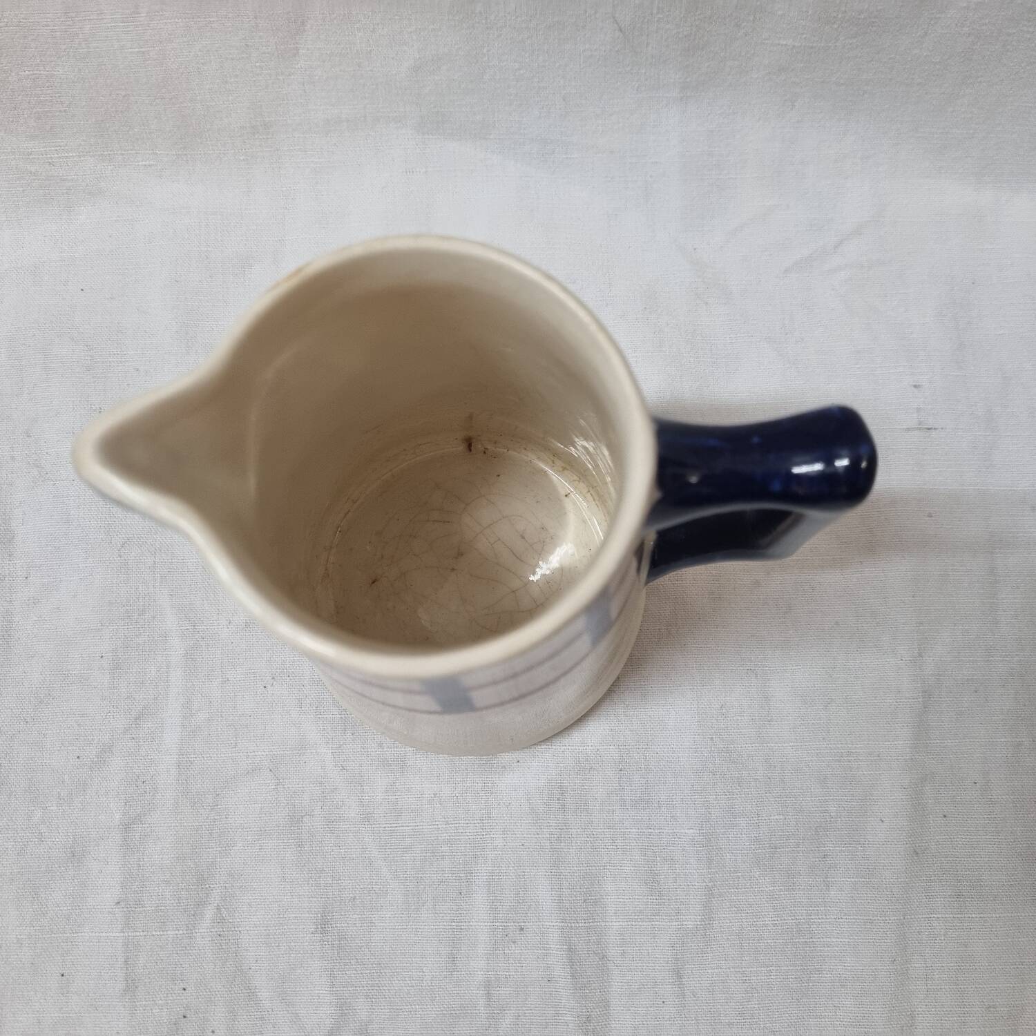 Art Deco earthenware milk jug
