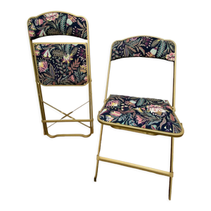 paire de chaises pliantes