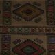Vintage Turkish Oushak Handwoven Rug 173x236 cm