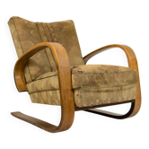 Tank Armchair by Miroslav Navratil, Laminated Bentwood, 1930s