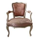 Fauteuil cabriolet style Louis xv