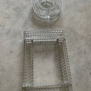 Baccarat runner or centerpiece.
