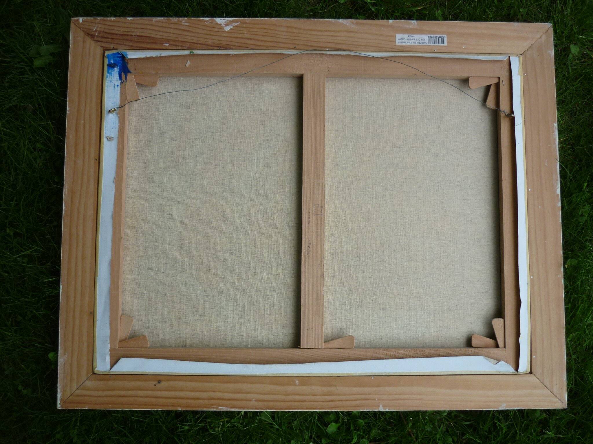 Oil on canvas Regatta 71x56 by M. Vanbelle