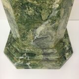 1970's Green Marble Painted Pillar