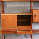 Mid century teak shelf, 1960's Norway