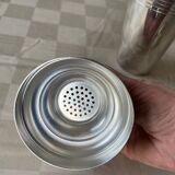 Silver metal shaker