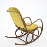 Restored Rocking Chair By Ton ,Czechoslovakia 1960s