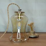 Amber hand lamp