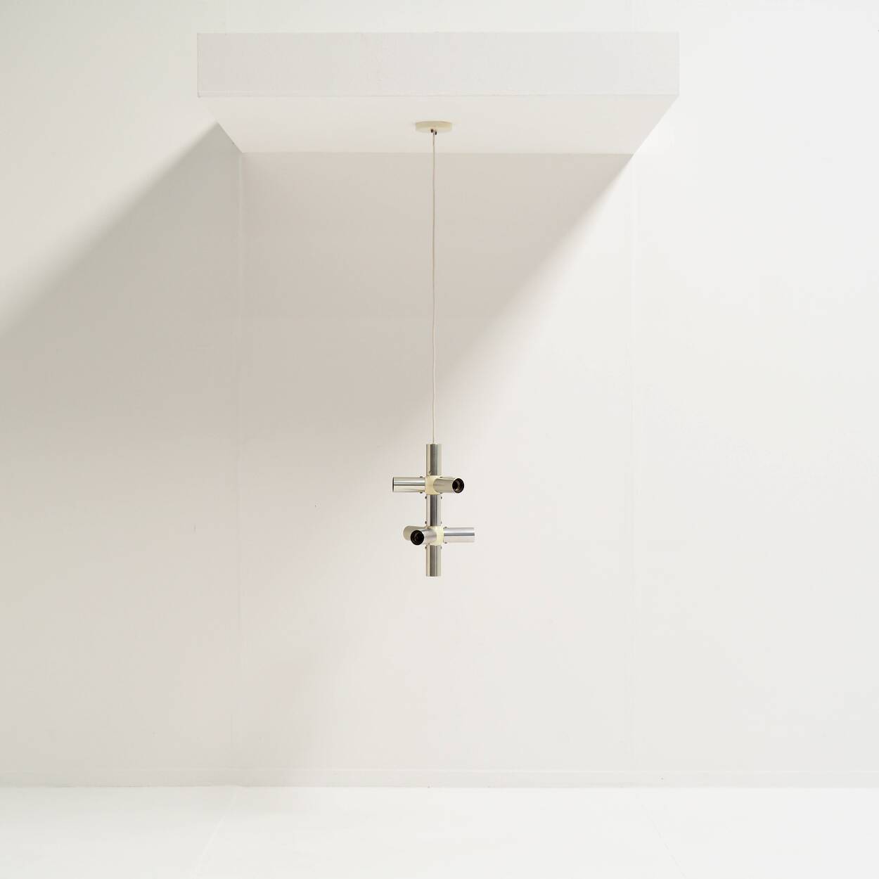 Vintage ‘Lichtstruktur’ Pendant by Trix and Robert Haussmann
