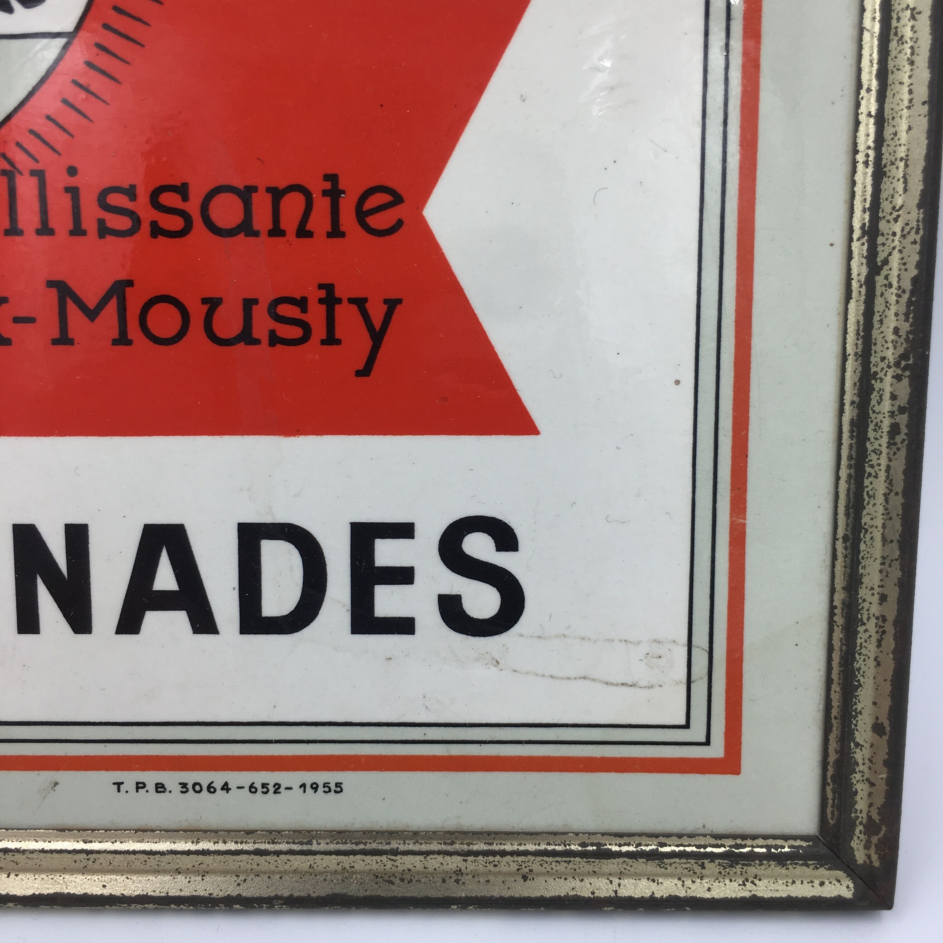 Sty advertising plate