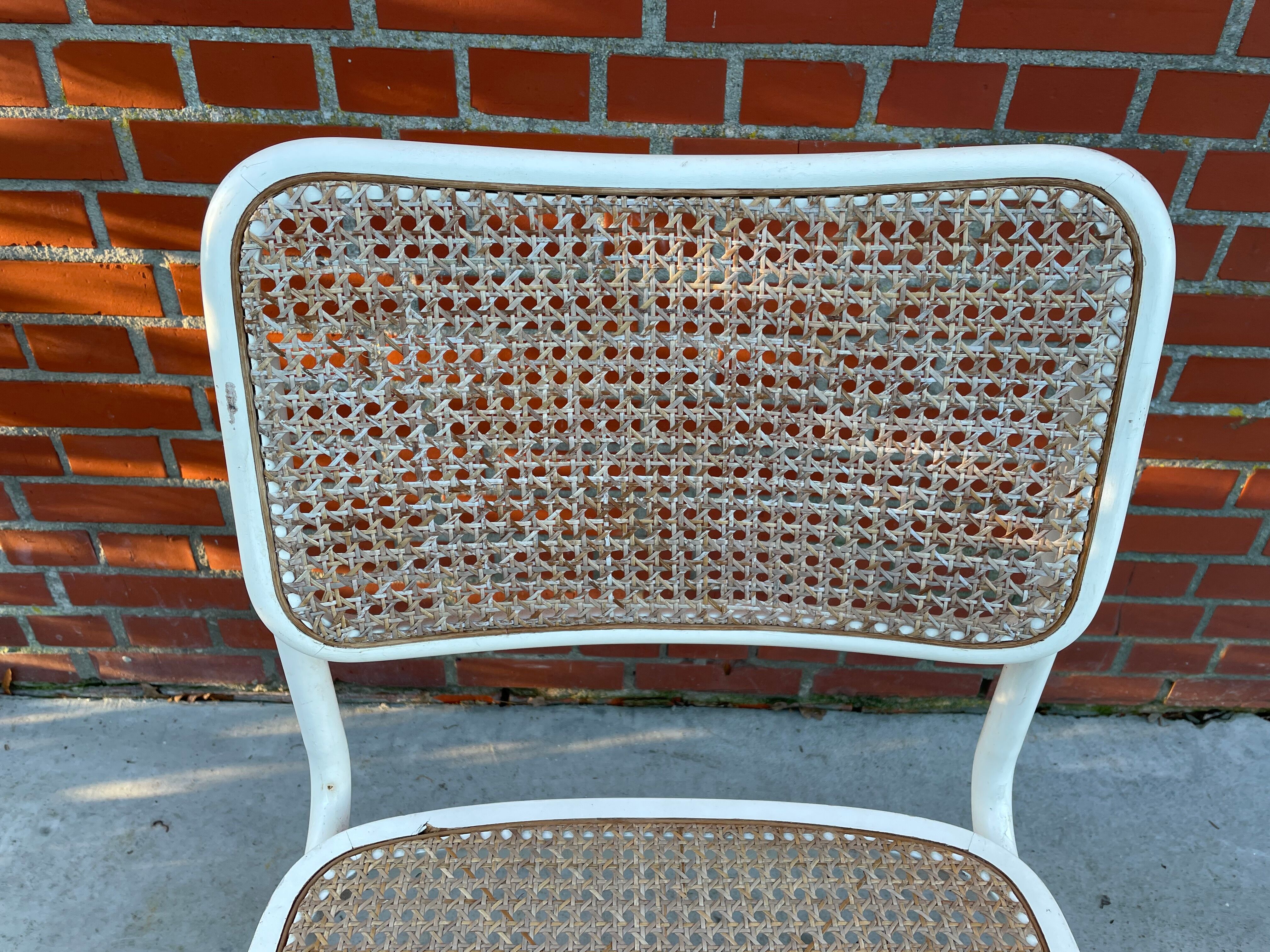 Cesca design chair b32 model white
