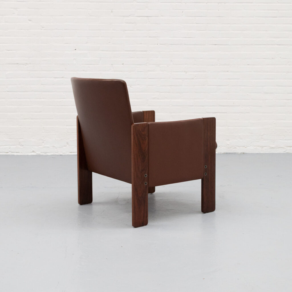 Set of 2 Cassina 917 armchairs by Afra & Tobia Scarpa 1960s