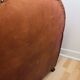 Tawny vintage leather club chair