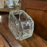 Art deco crystal vase