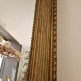golden fireplace mirror