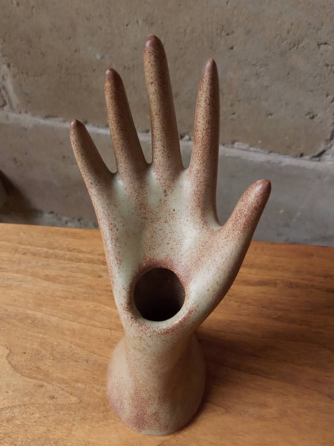 Handmade ceramic soliflore ring sizer