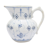 Vintage ceramic milk jug by the Sarreguemines factory