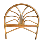 Rattan headboard