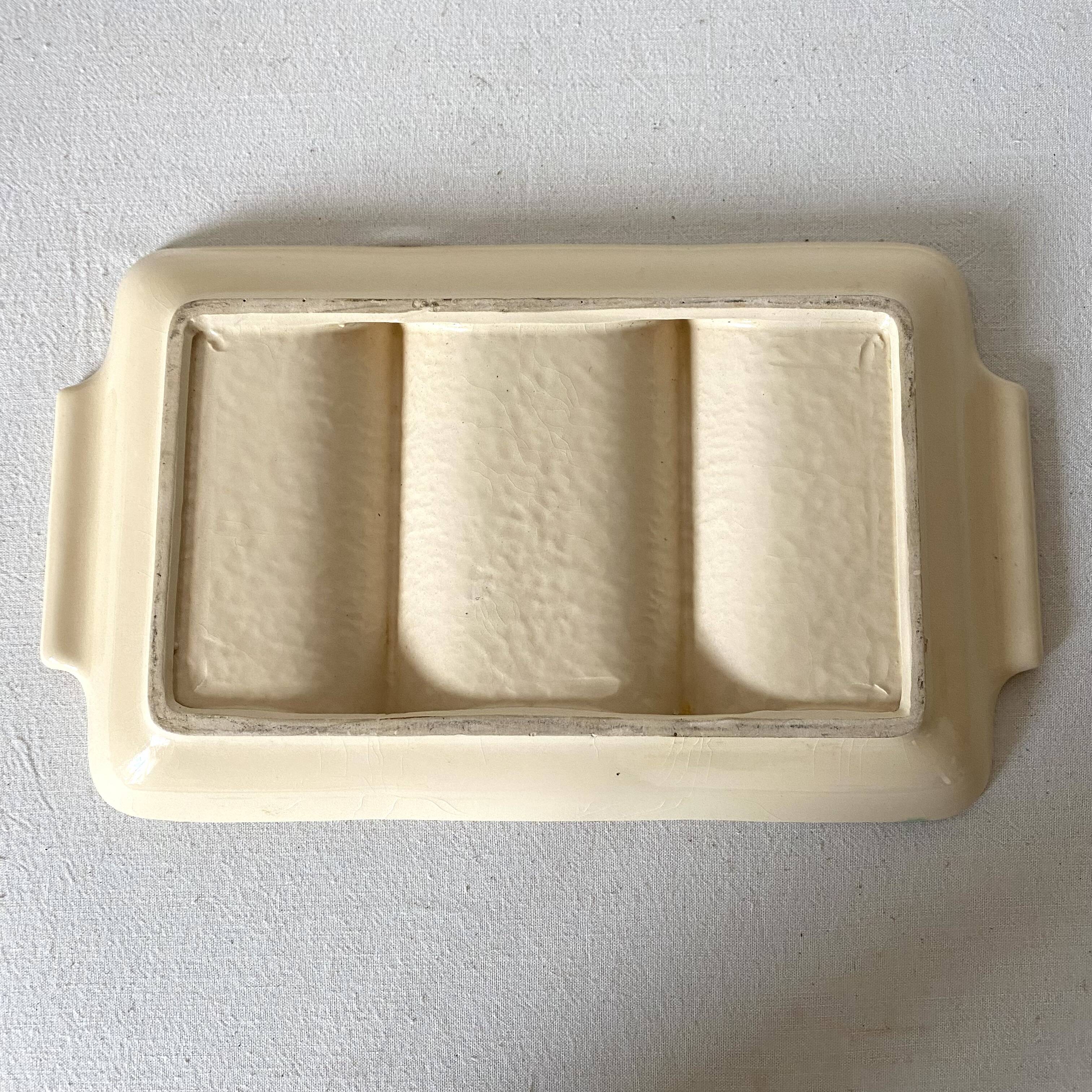 Serving dish for raw vegetables or aperitif, 50s-60s