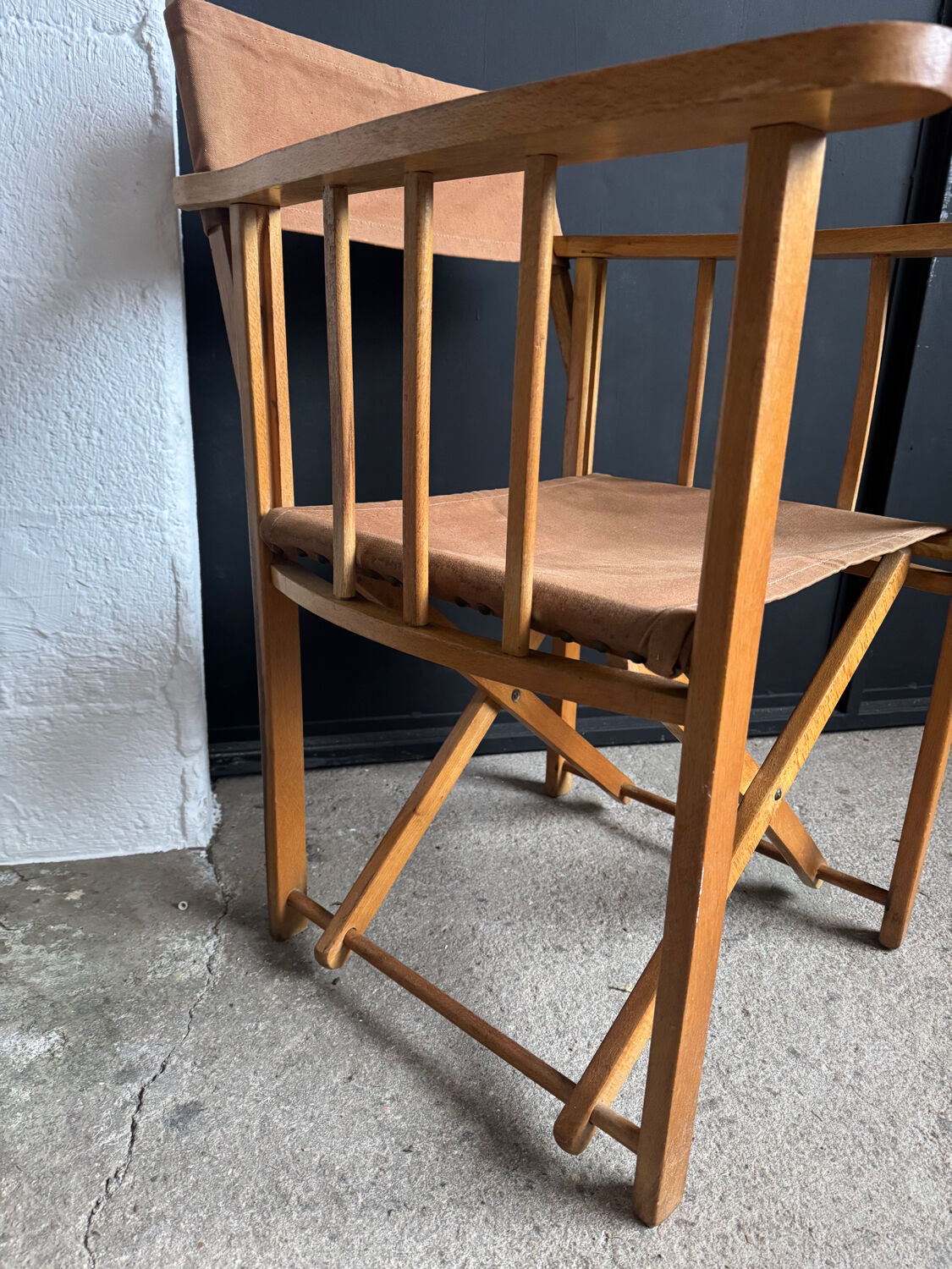 Director's chair from the 1950s.