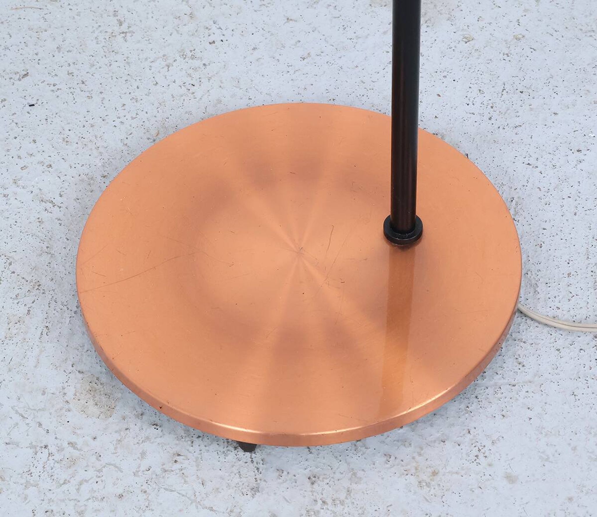 Fog en Morup Studio copper floorlamp, 1960s
