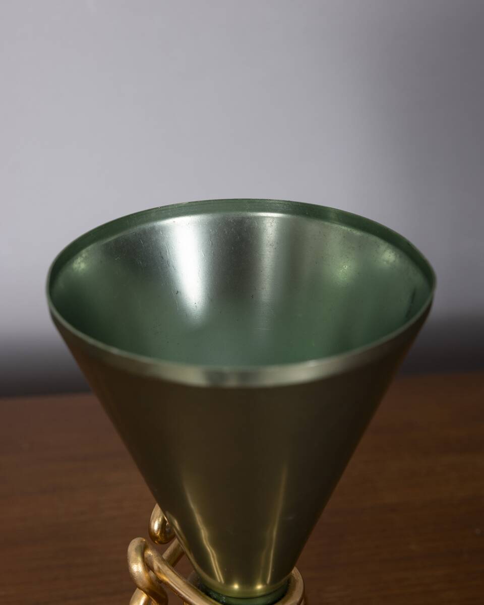 Vintage 1950s table lamp designed by Ettore Sottsass for Rinnovel
