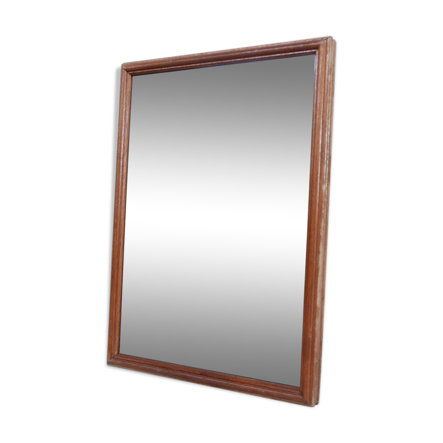 Mid-Century Oak Dutch Mirrors 67x92cm