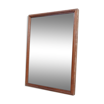 Mid-Century Oak Dutch Mirrors 67x92cm