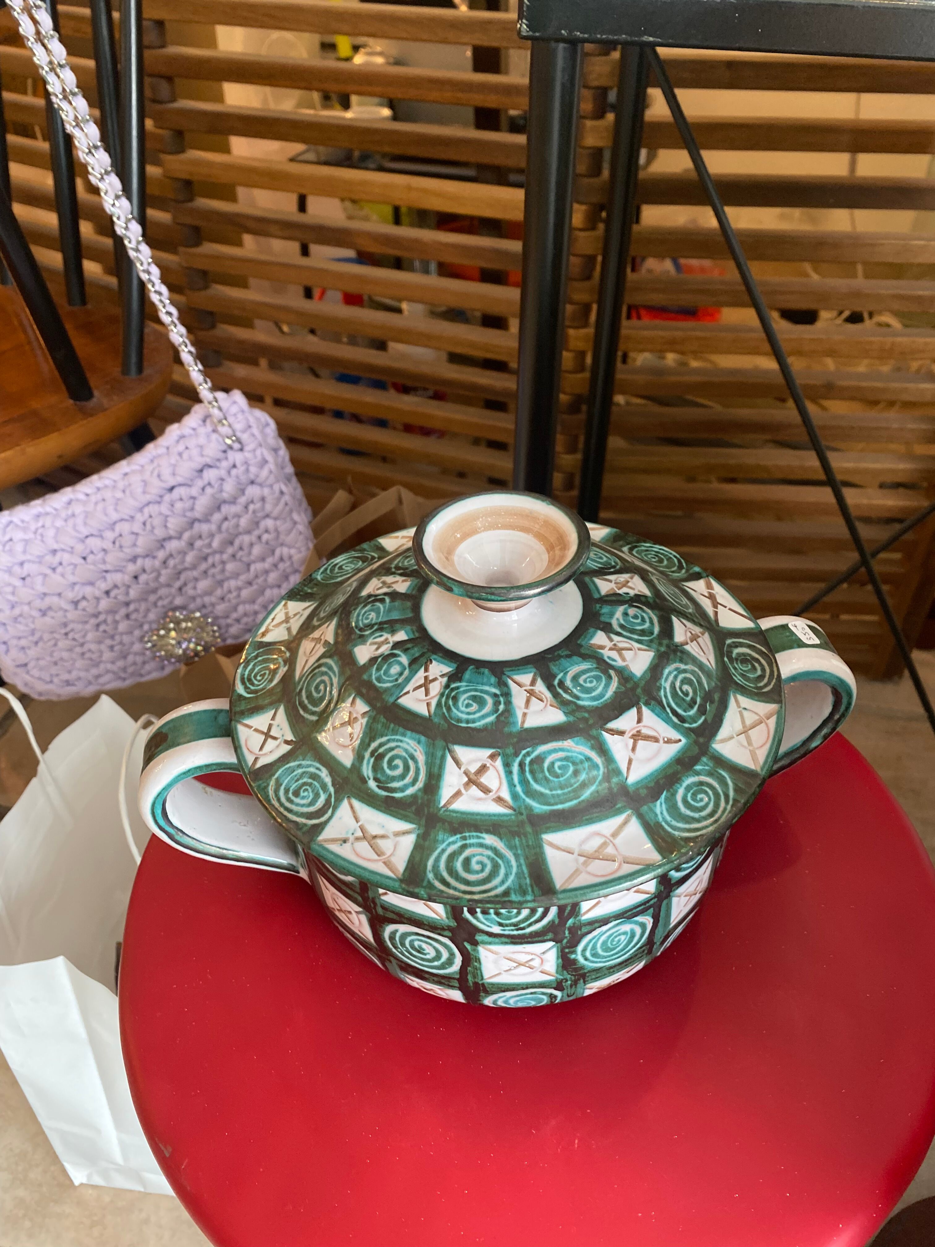 Ceramic tureen Robert Picault Vallauris