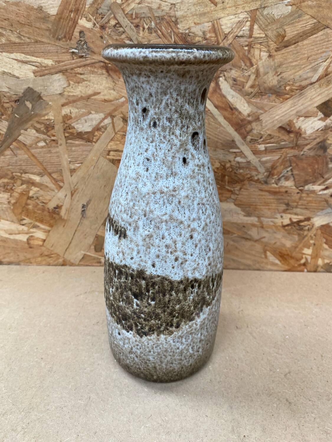 Old Vase scheurich keramik Ceramic Beige Brown