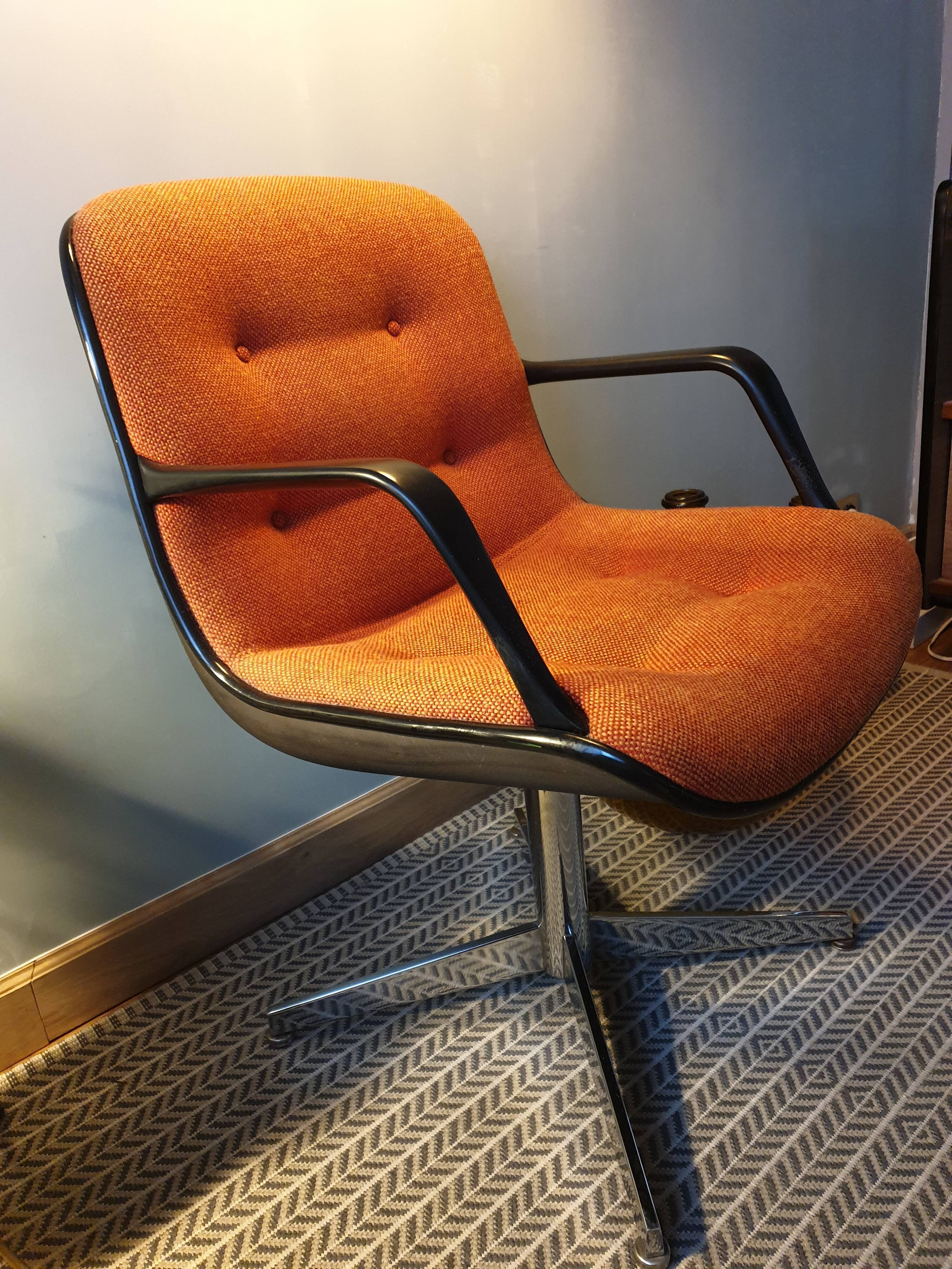 Office chair design randall buck model 451 by strafor steelcase