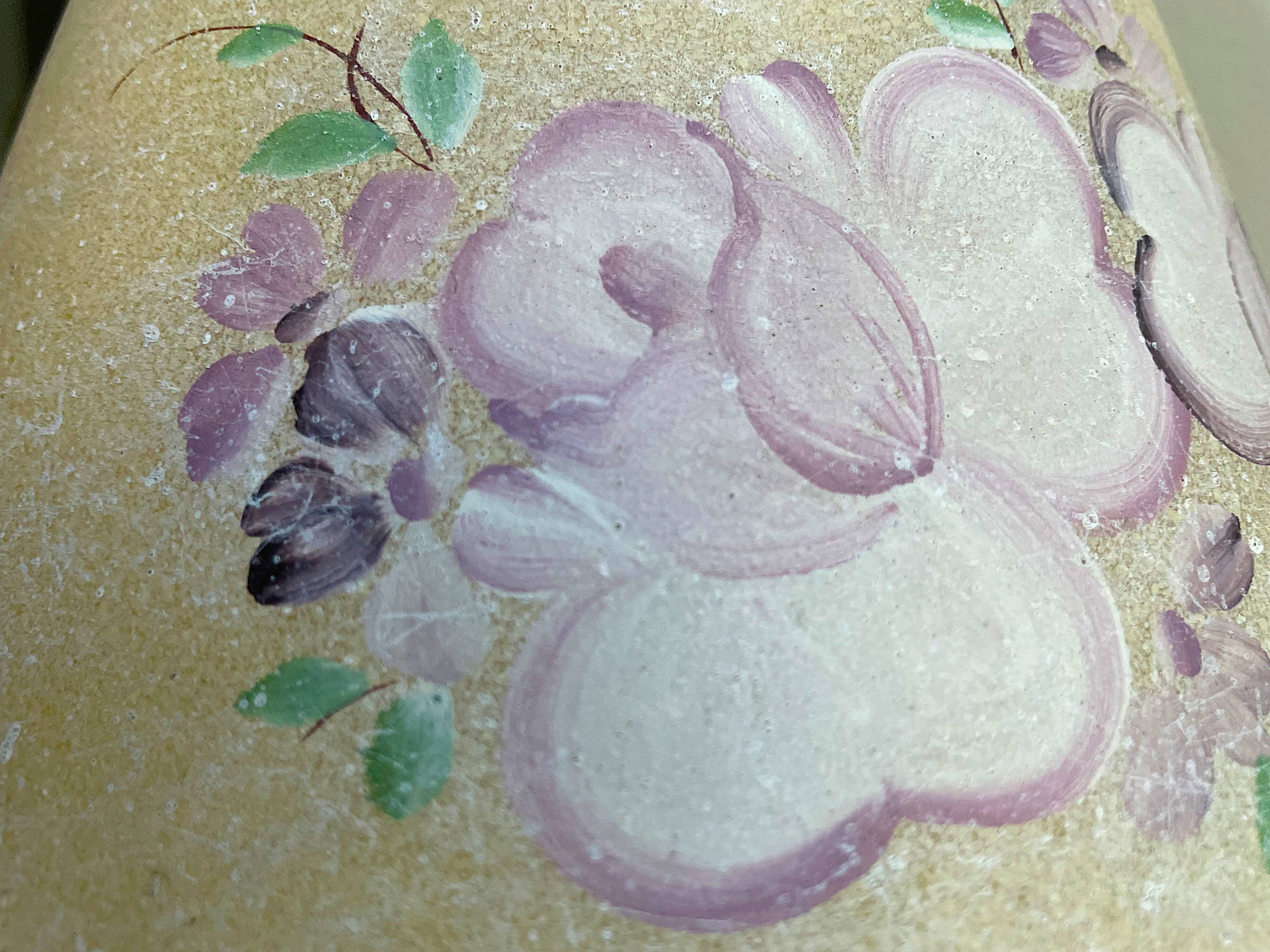 Ceramic table lamp 1970s by Sacavem