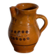 Old glazed ceramic jug – Central Europe, 1974