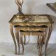 Vintage Venetian nesting table