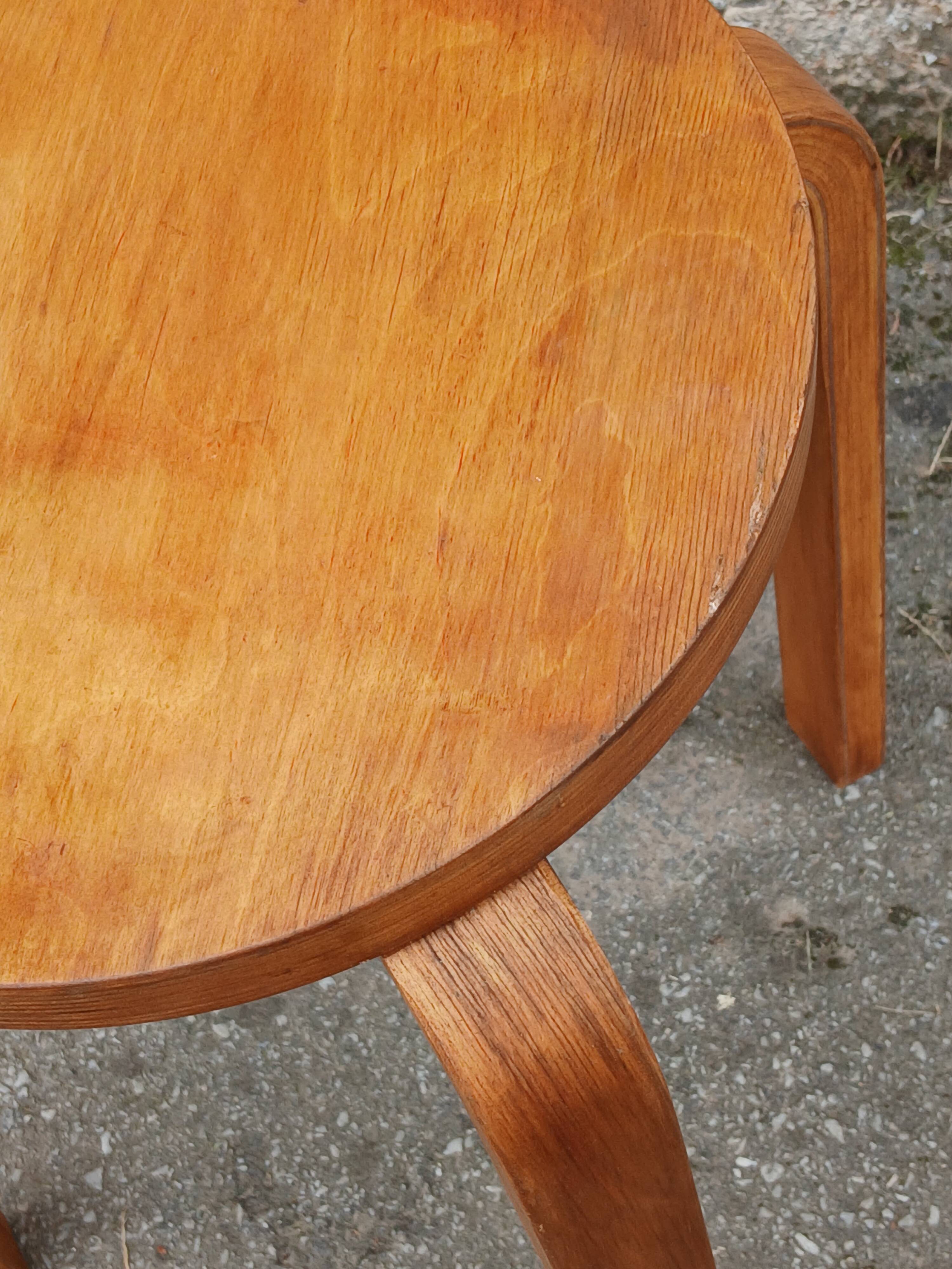 Alvar Aalto stool from the 1950s/60s