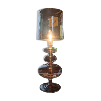 Blown glass lamp Les Héritiers
