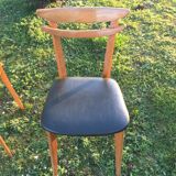 Series of 6 Scandinavian chairs