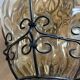 Hallway cage lantern, Murano blown glass, Venice, vintage, 1960s