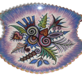 Coupe à fruits en faience de Quimper signée Maurice Fouillen
