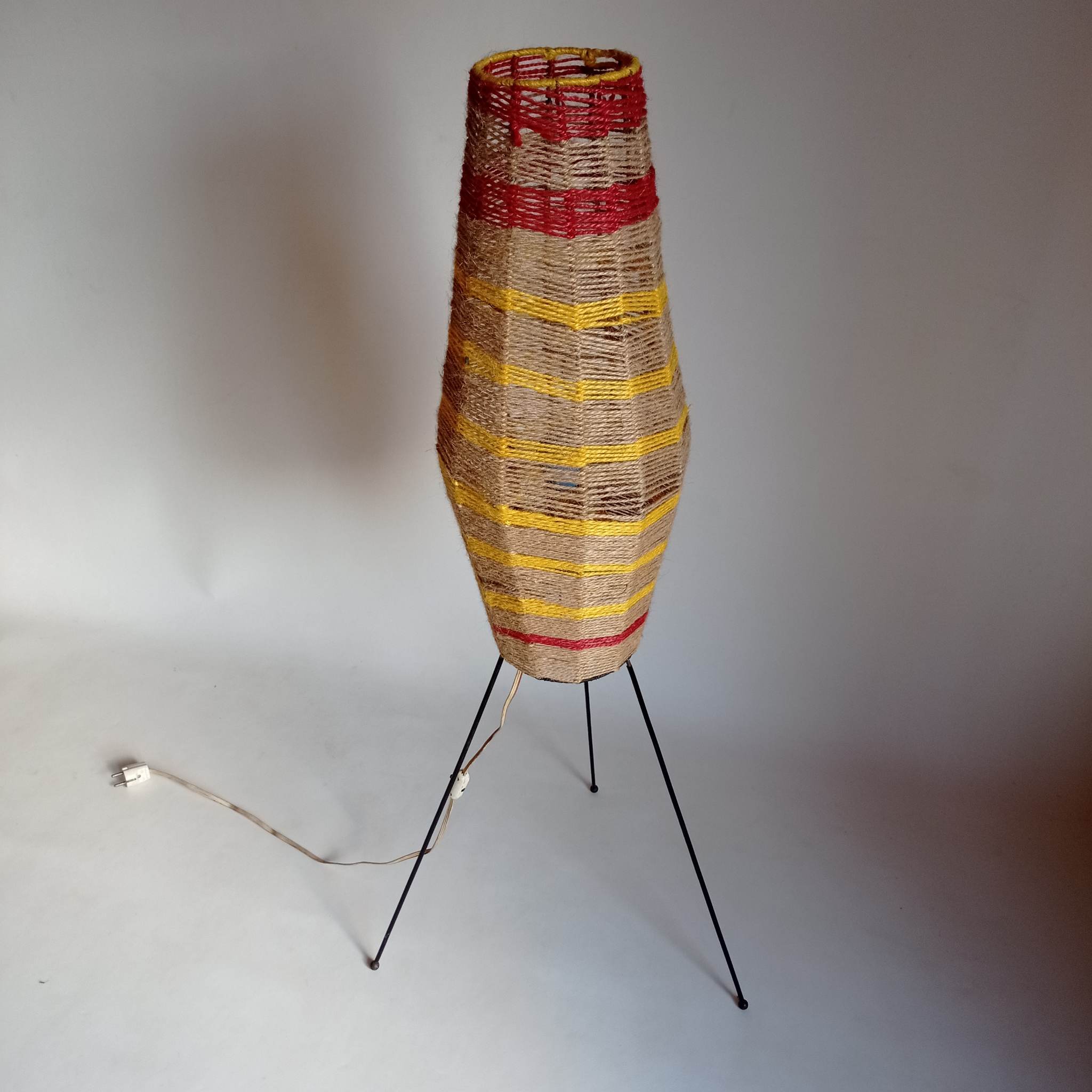 Lampadaire fusée des années 60