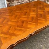 Spectacular French extending table Louis XV style vintage 1980 rococo Provence 260cm